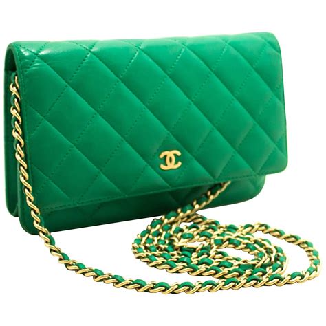 chanel green clutch|Chanel clutch for sale.